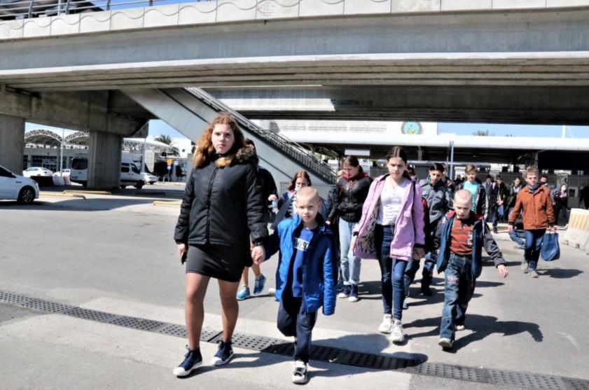 Nearly 160 Ukrainian orphans arrive in Turkey
