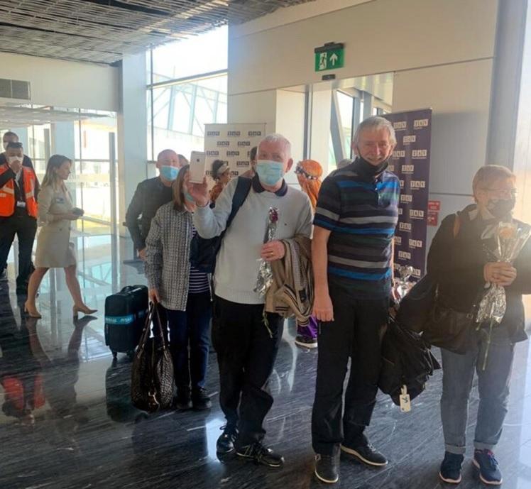 British tourists arrive at Bodrum airport after two-year hiatus