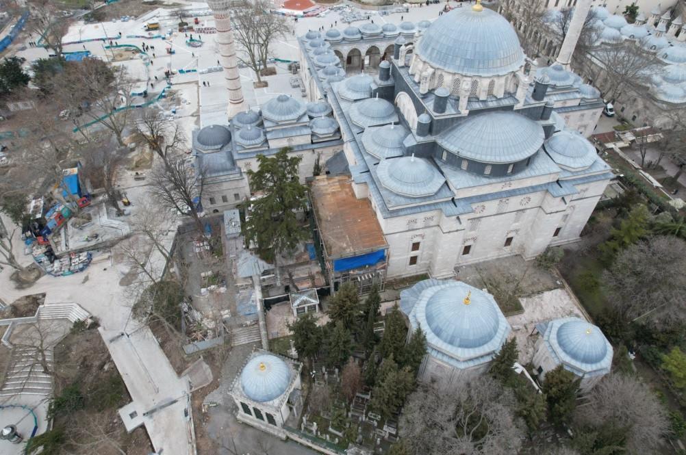 Restoration at burned-down pavilion nearing end