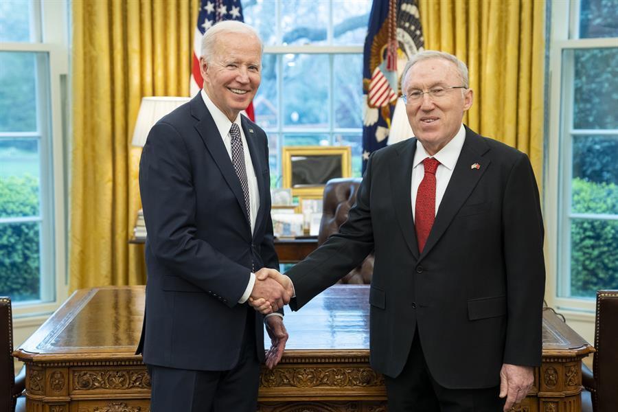 US President Biden receives Turkeys ambassador