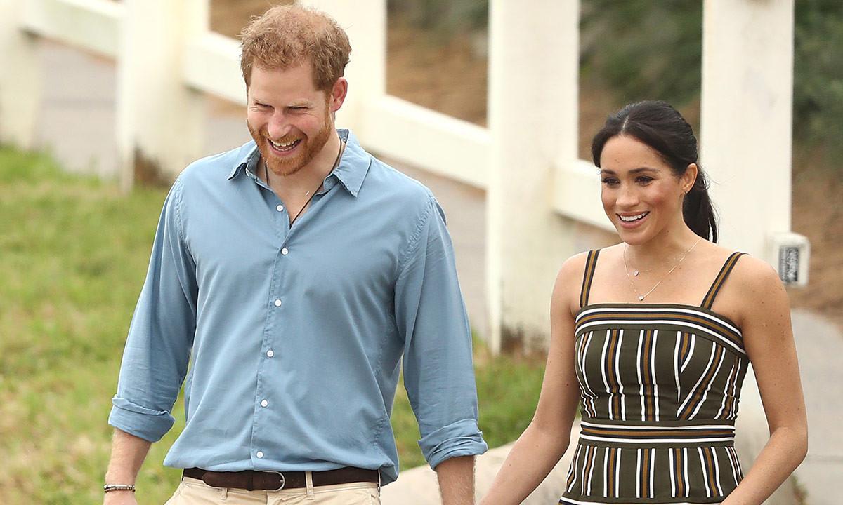Harry, Meghan visit Queen Elizabeth en route to Netherlands