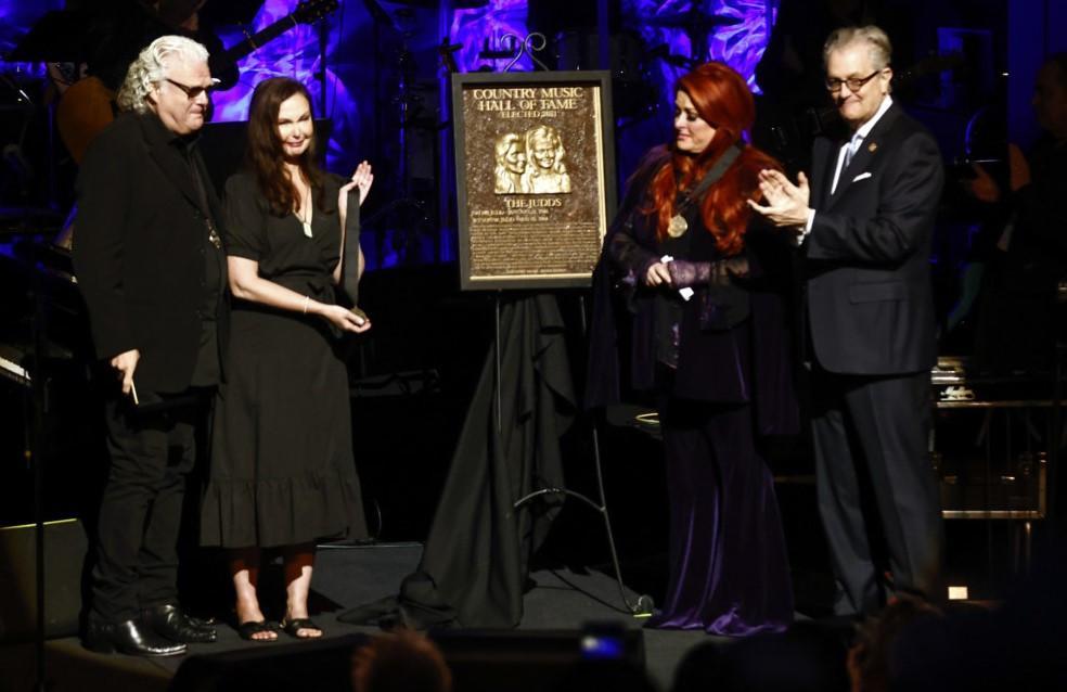 The Judds enter country music hall of fame day after singer’s death