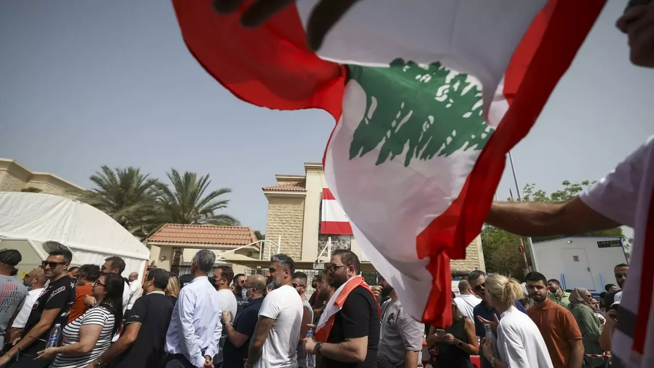 Lebanese abroad cast votes in key parliamentary election