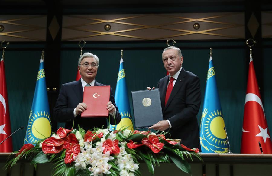 Turkey, Kazakhstan aim to reach $10 bln trade volume: Erdoğan