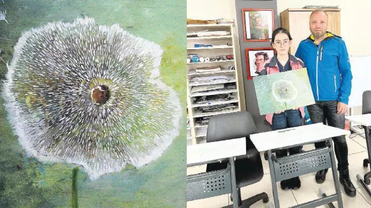 Turkish student wins global contest with Mars painting