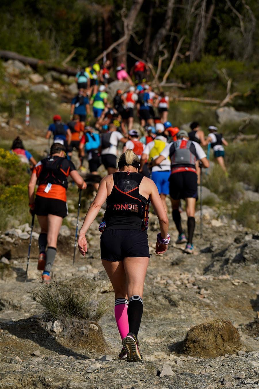 Athletes race to 2,365-meter-high summit of Mount Tahtalı