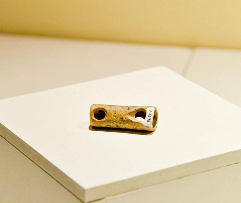 Ancient flute on display at museum