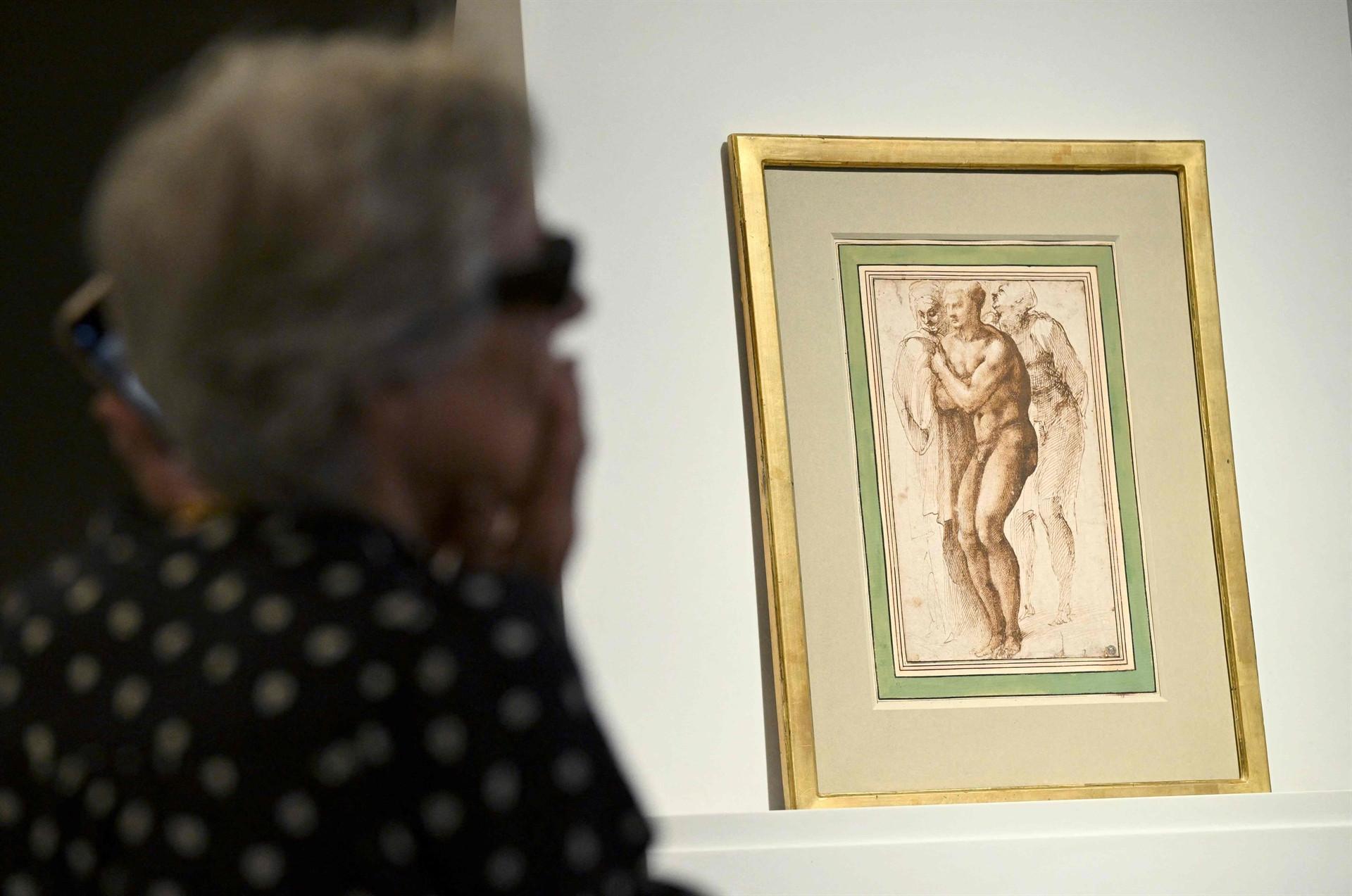 Rediscovered Michelangelo sketch sells for 23 mn euros