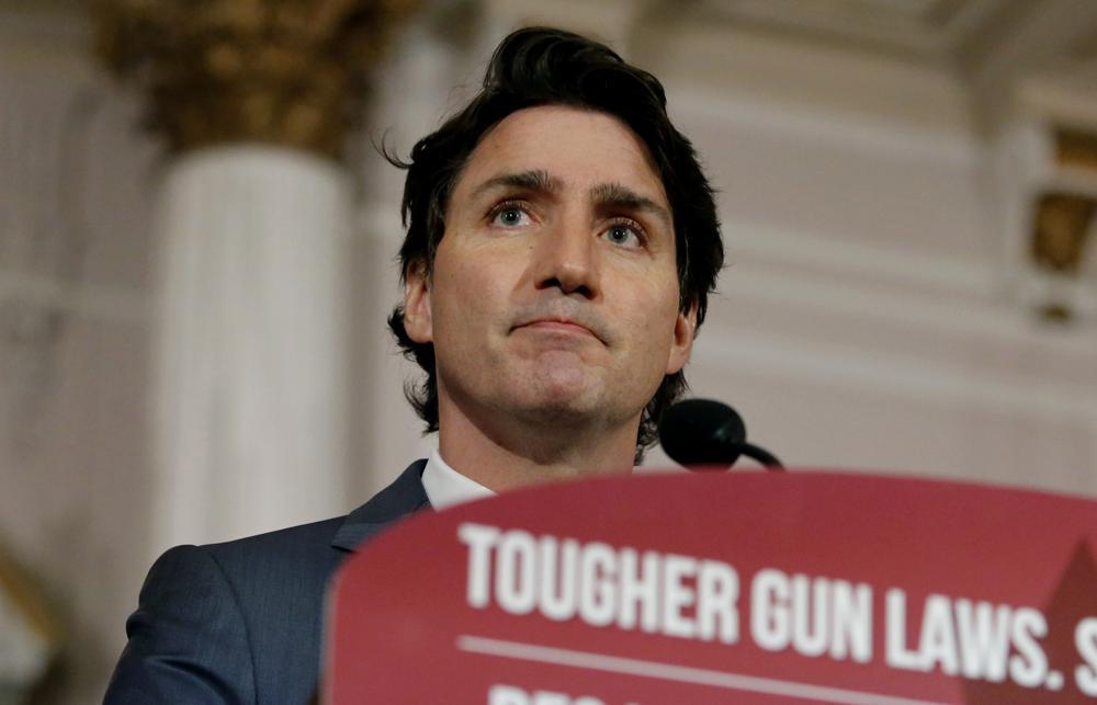 Trudeau announces Canada handgun ‘freeze’