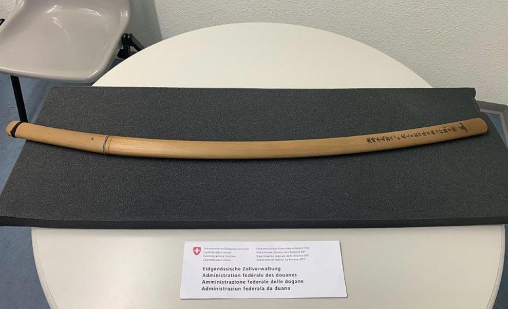 Nearly 700-year-old samurai sword smuggled into Switzerland
