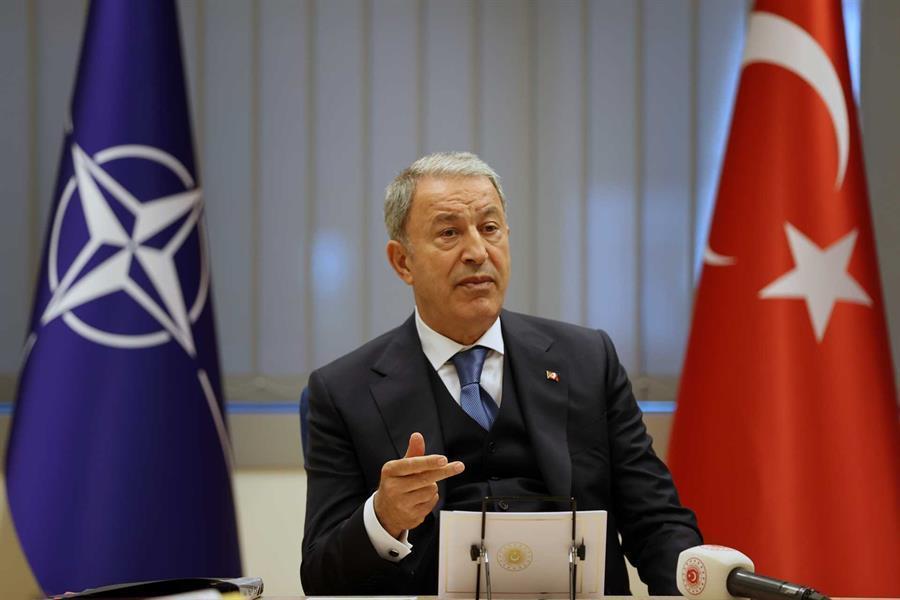 Sweden, Finland support to terrorist organizations threat to NATO: Akar