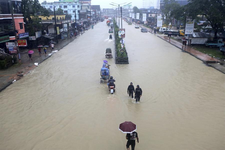 Dozens dead, four million stranded in Bangladesh floods