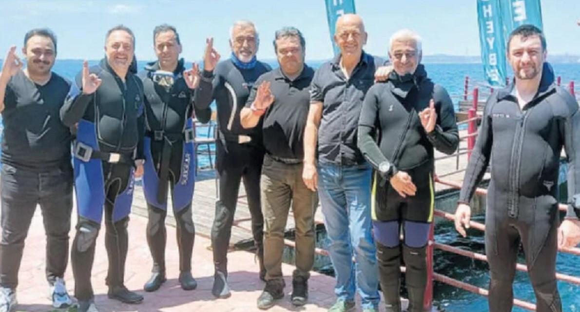 İnönü vessel becomes hope in fight against mucilage in Marmara Sea