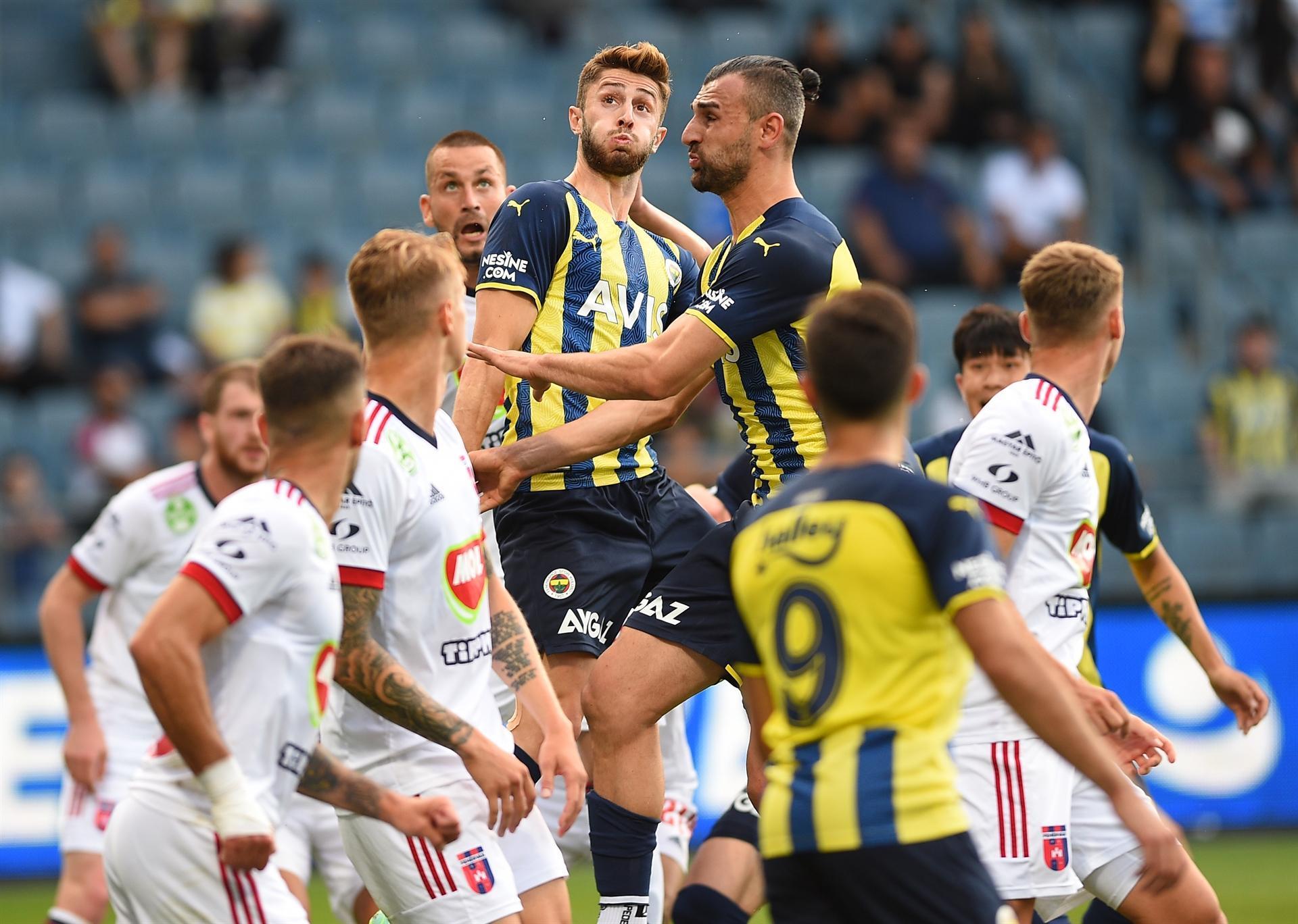 Fenerbahçe Mol Fehervar maçından en özel fotoğraflar Son Dakika