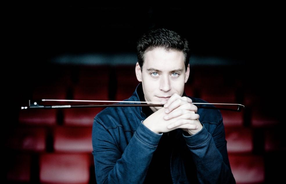 Violinist Kristóf Baráti at Harbiye Cemil Topuzlu stage