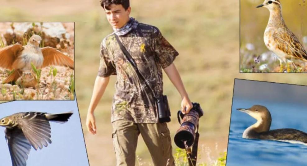 Teenager tours 40 provinces birdwatching