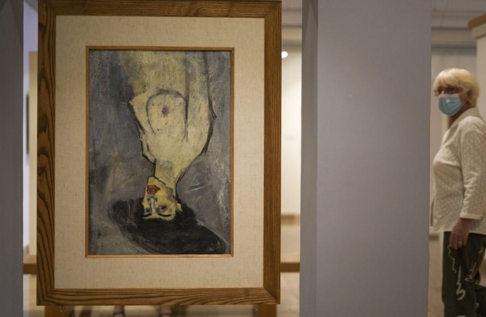 Israeli museum finds sketches hidden in Modigliani painting