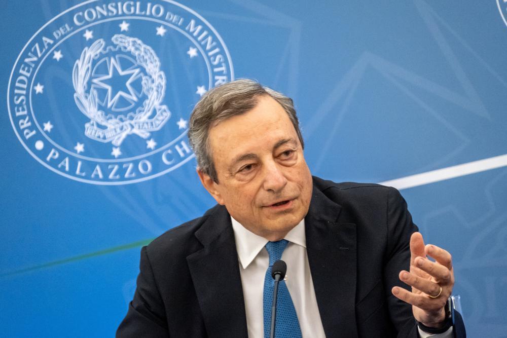 Italy’s Draghi urged to fix crisis as resignation refused