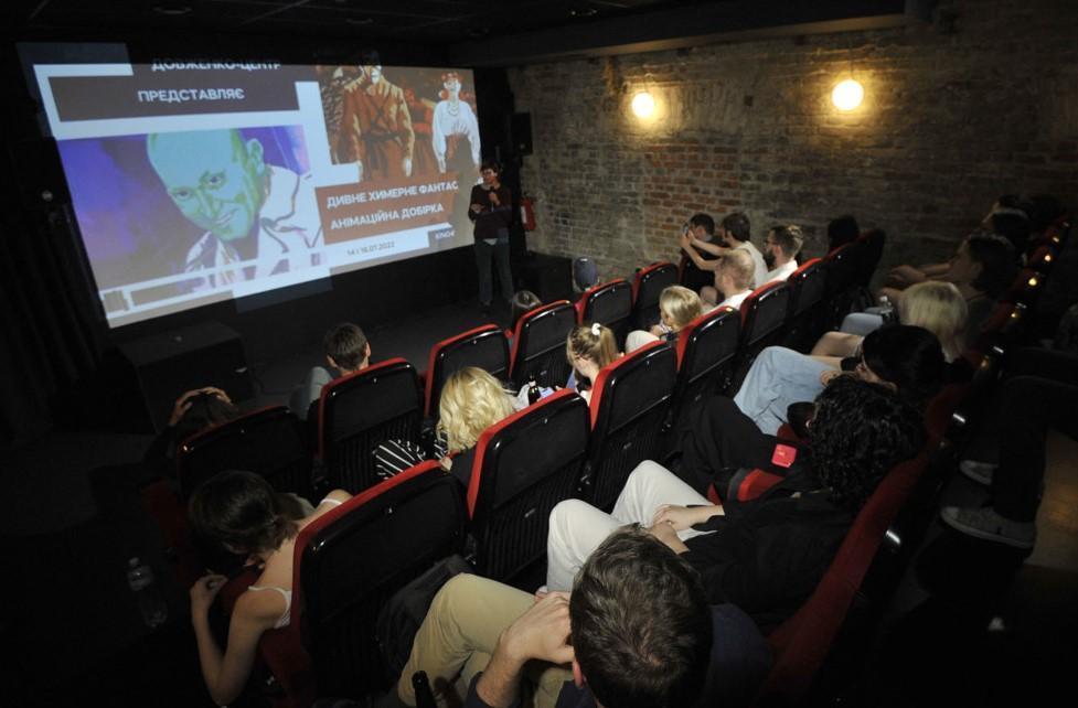 Ukraine’s reopening cinemas offer refuge from reality