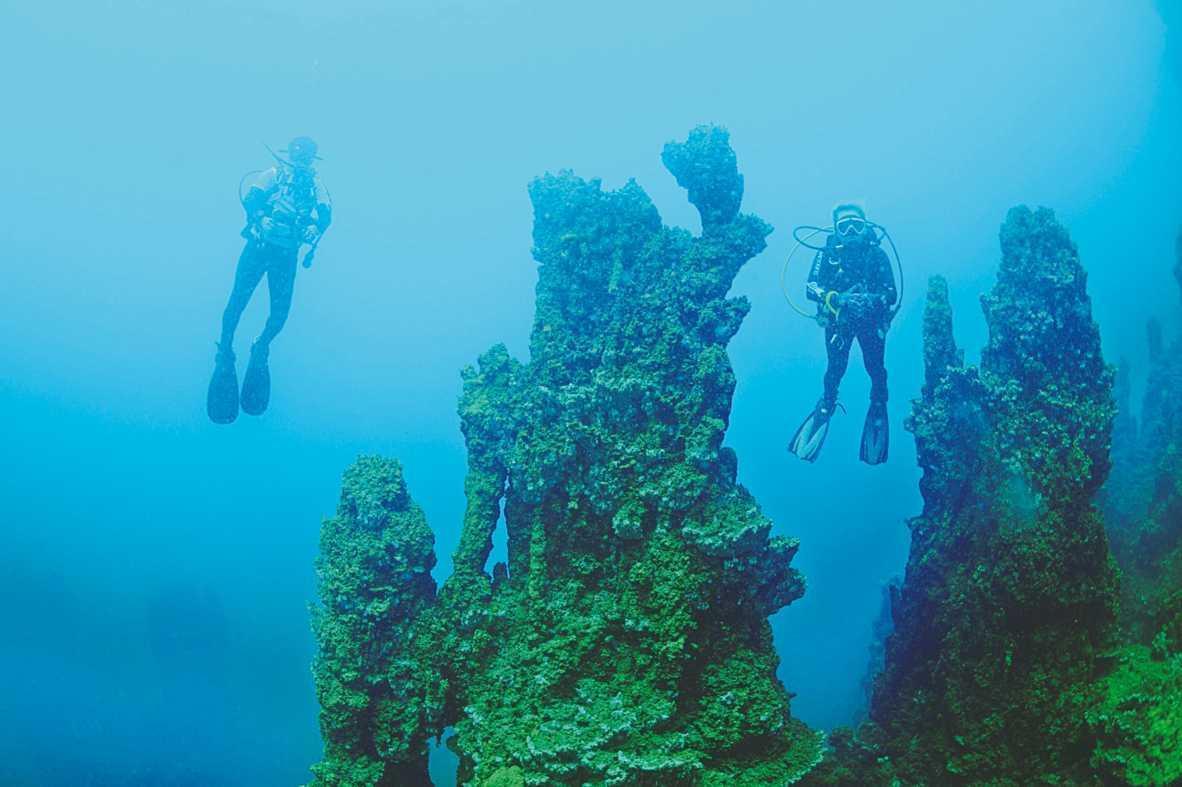 Seven foreign journalists dive into Lake Van