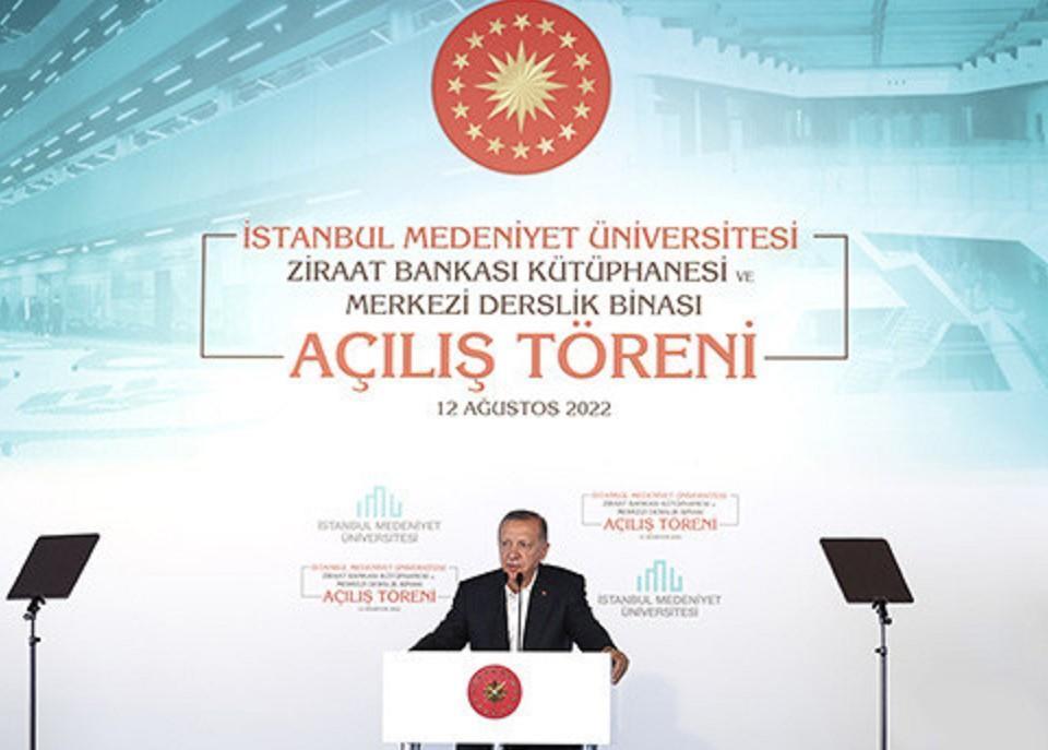 Erdoğan opens Türkiye’s biggest university library