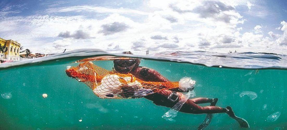 Over 150,000 tons of marine litter collected