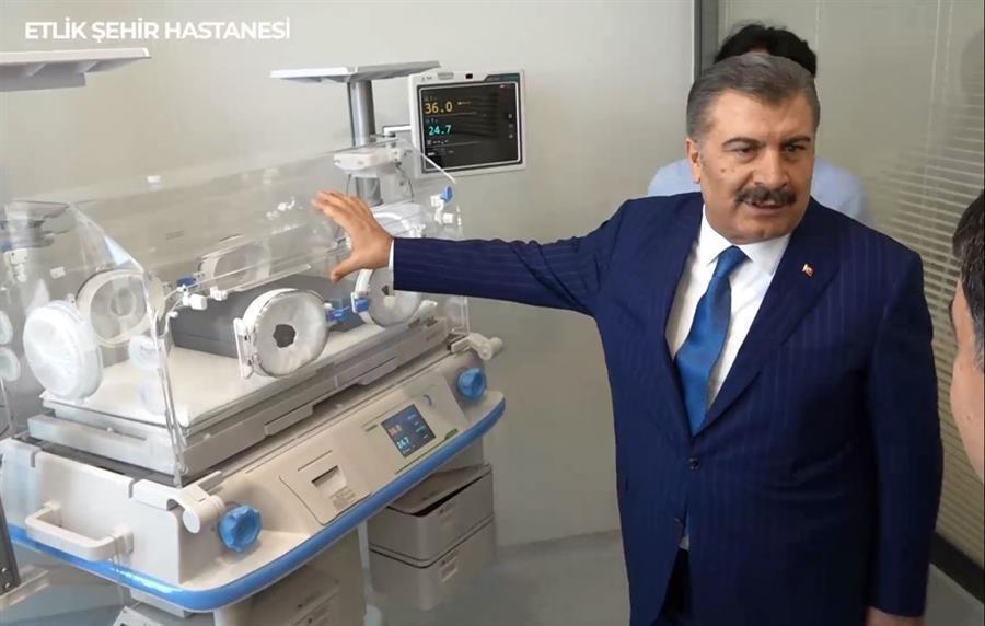 Minister visits country’s largest hospital for inspections before launch