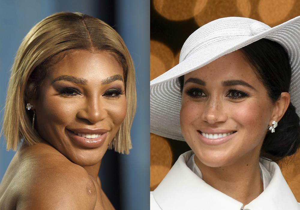 Meghan Markle hosts Serena Williams as podcast launches