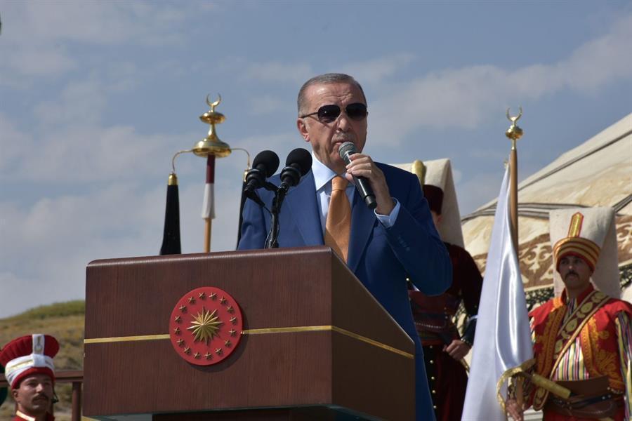 Anti-terror fight to continue until security corridor is set in N Syria: Erdoğan