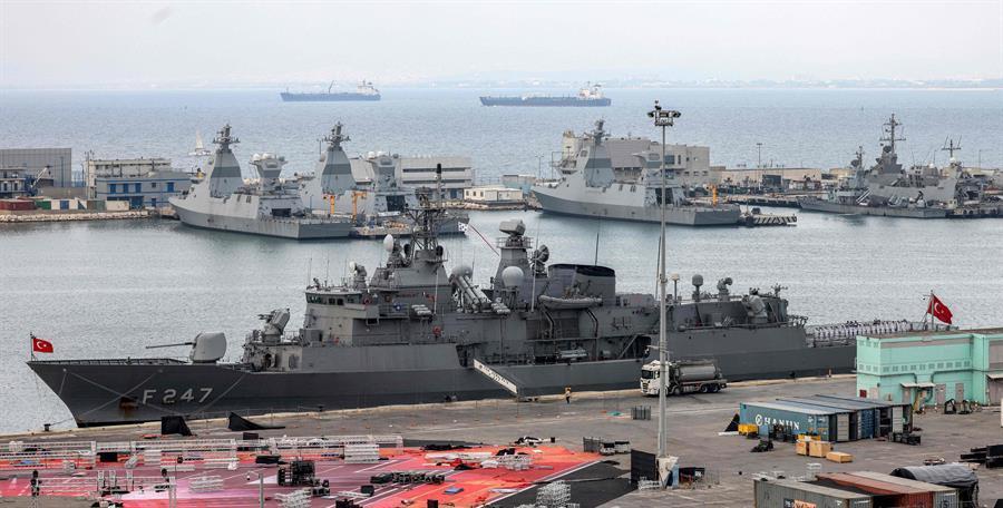 First Turkish warship in over decade docks in Israel