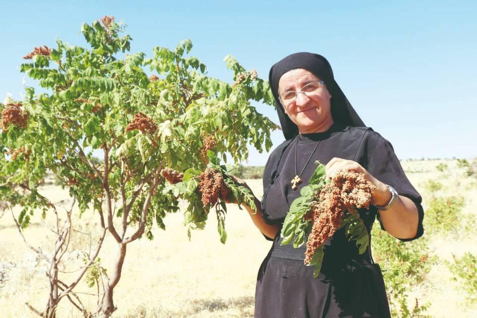 Syriac nun returns from Germany, starts farming in village