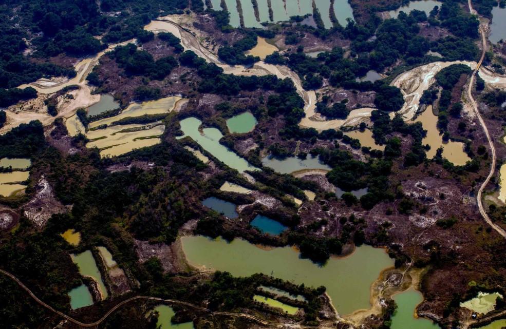 Illegal gold mining surges in Brazil