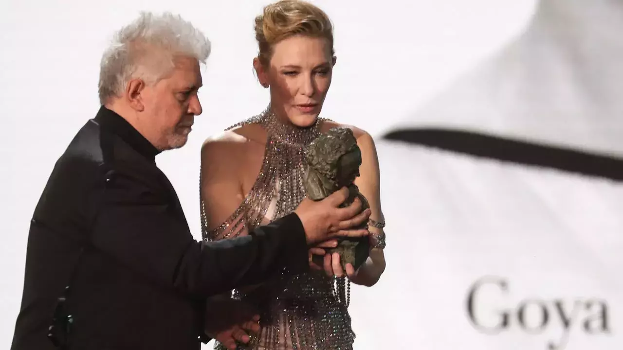 Almodovar withdraws from English film project with Blanchett