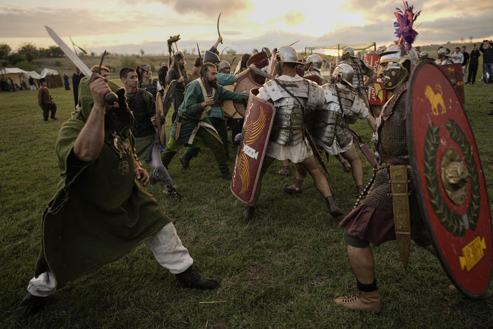Roman era brought to life at Romanian festival