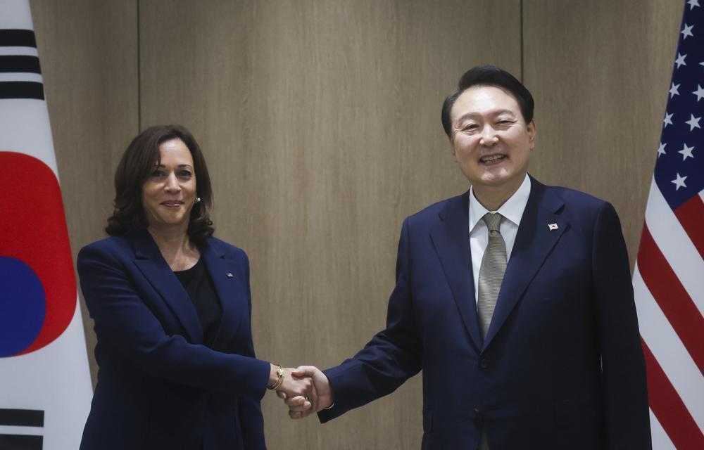 VP Harris to visit DMZ after North Korean missile tests