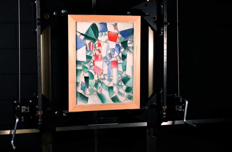 Lost Cubist painting by Leger found on back of another canvas