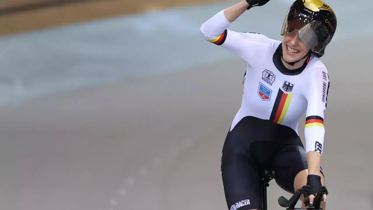 Third time lucky for Germany’s Brausse at track worlds