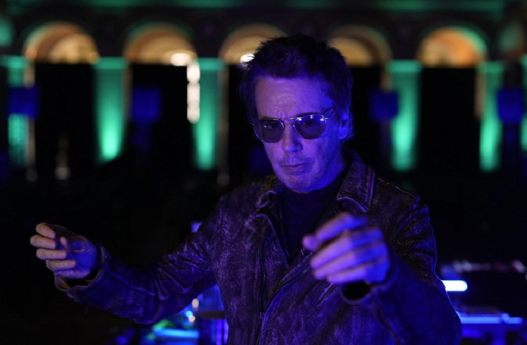 French electronic music pioneer Jarre shows no fatigue at 74