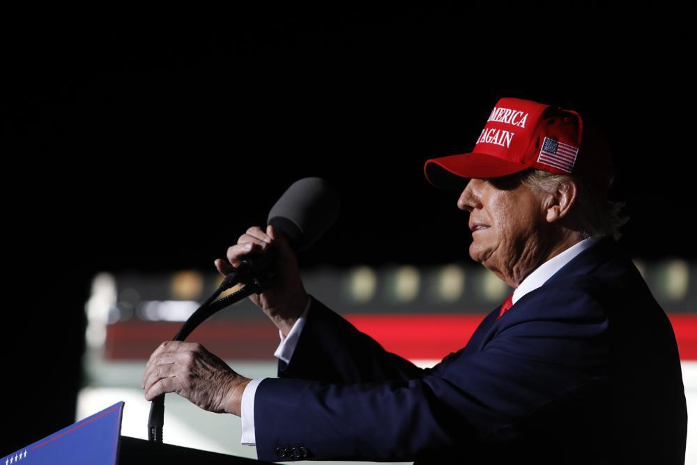Trump says US ‘in decline’; Biden has his own dire warning