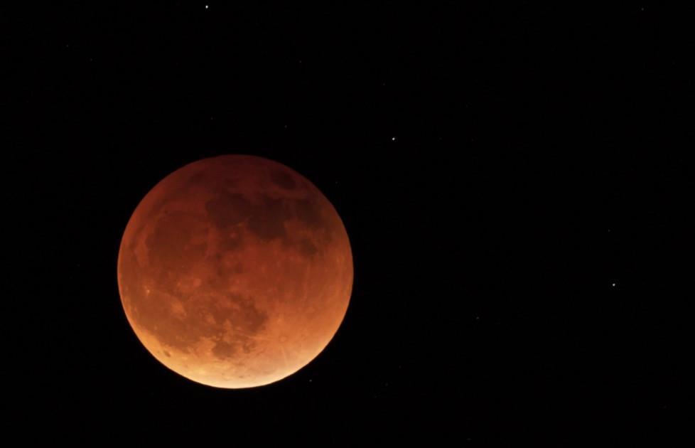 Last total lunar eclipse for three years arrives today