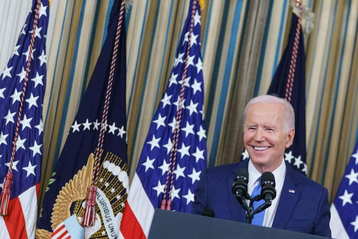 Biden hails good day for democracy as Republicans fall short