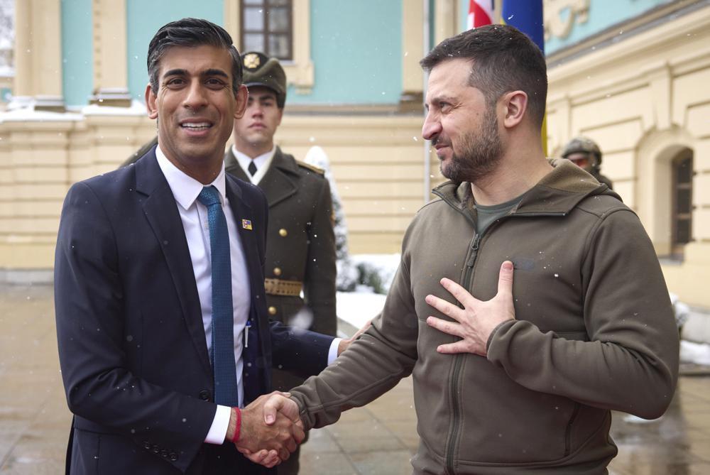 Sunak says UK will support Kiev until Ukraine has won