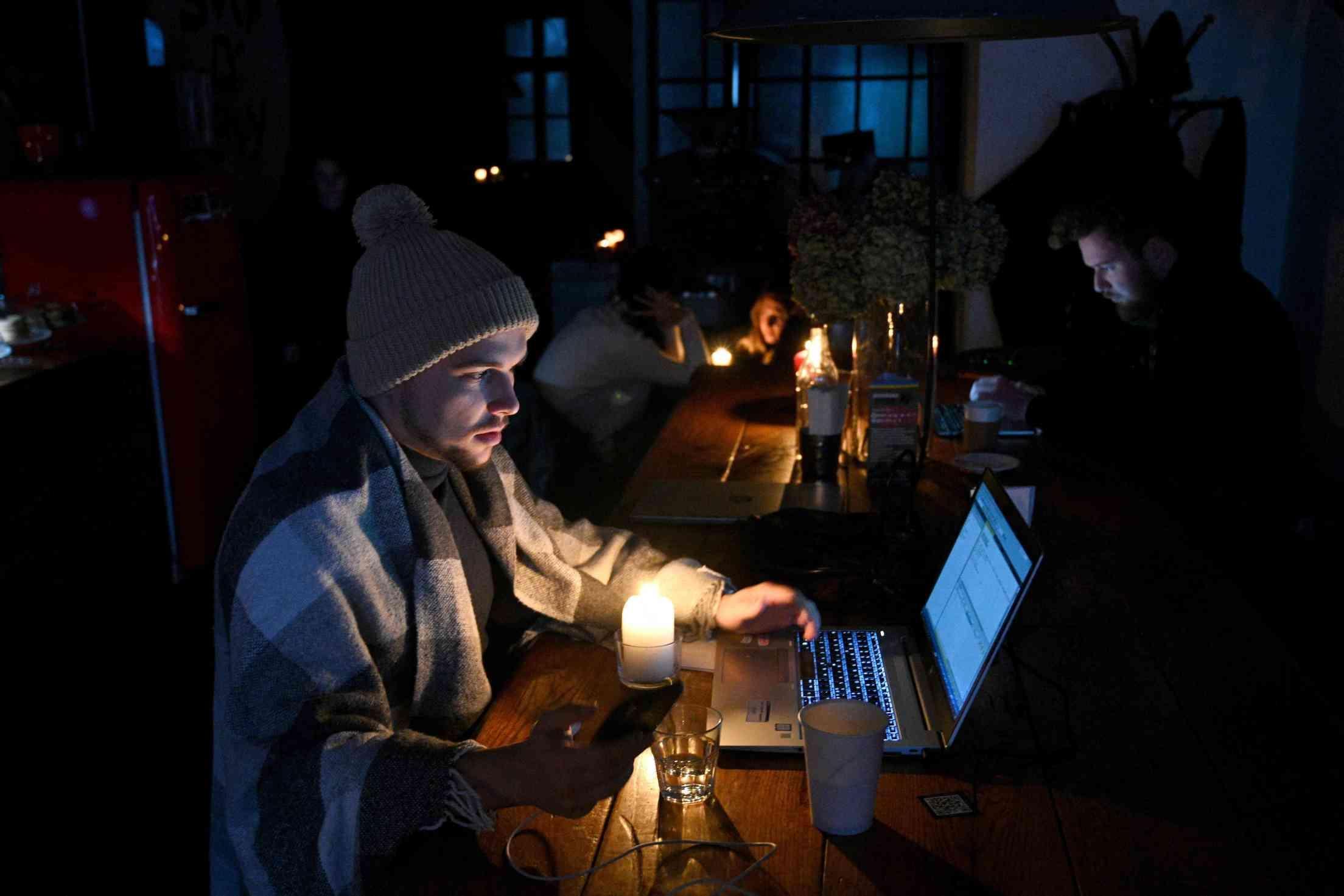 Ukraine battles to reconnect millions in the cold and dark