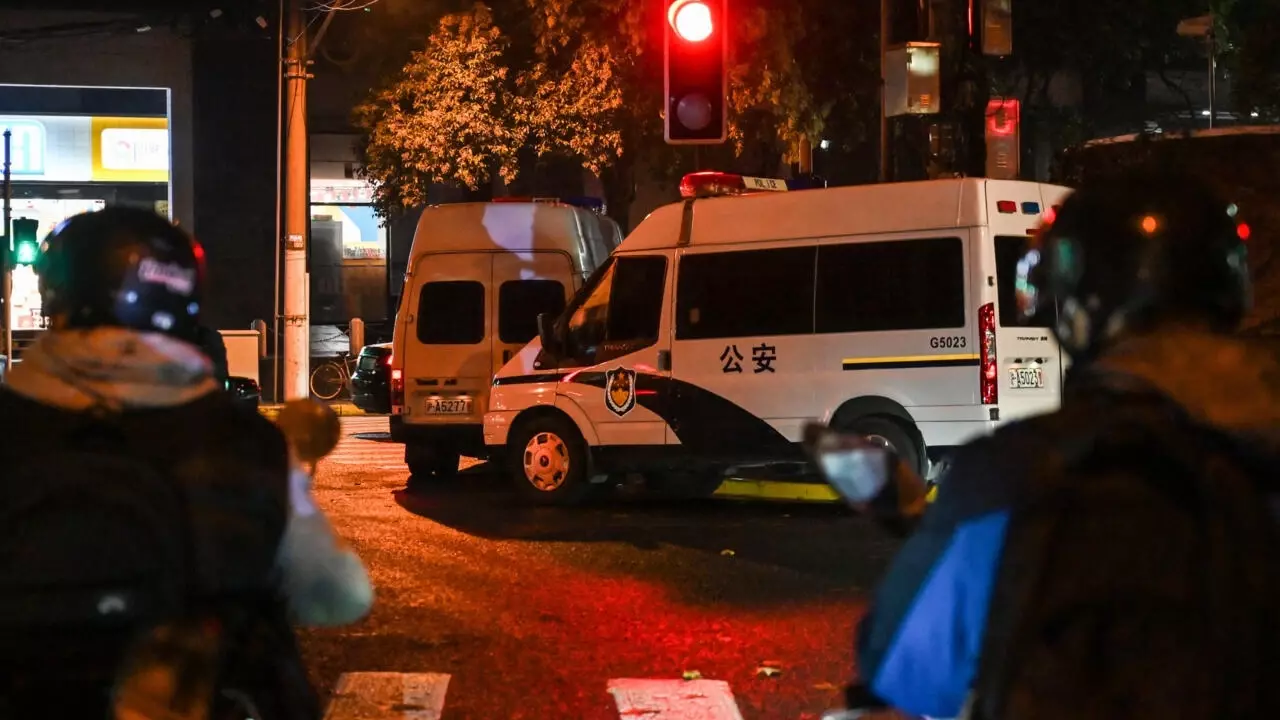 Chinese cities under heavy policing after protests
