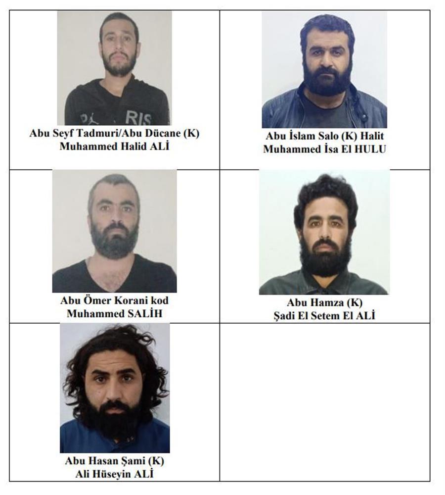 MİT captures five senior ISIL militants