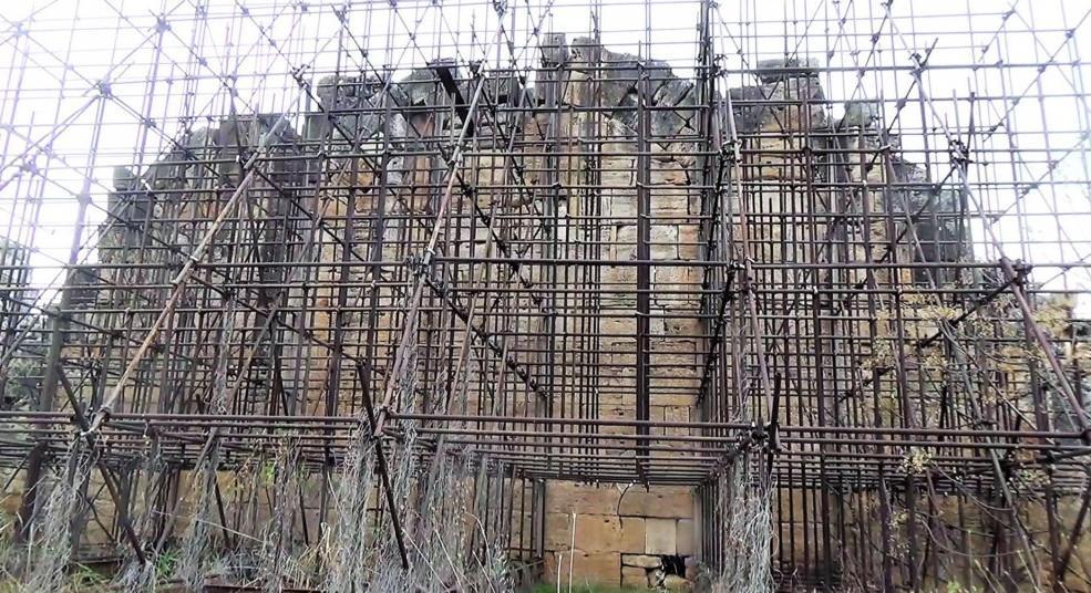 Ancient basilica under danger of collapse