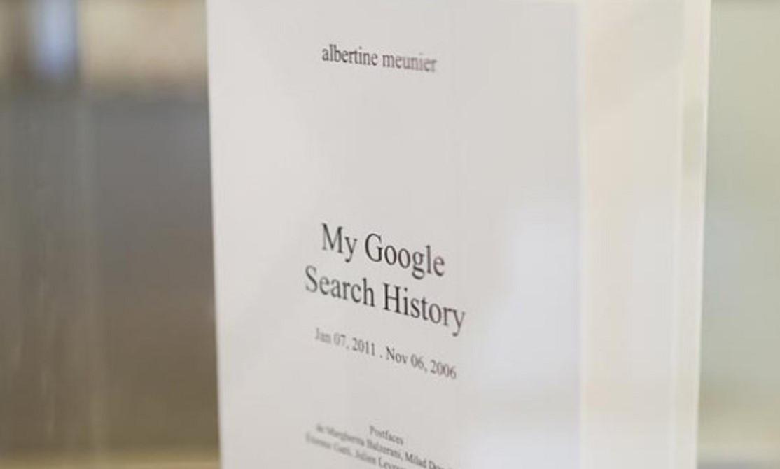 French artist publishes every Google search she ever did