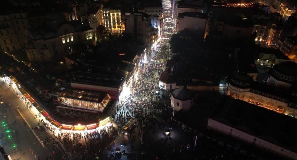 Turks celebrate New Year with various events across country
