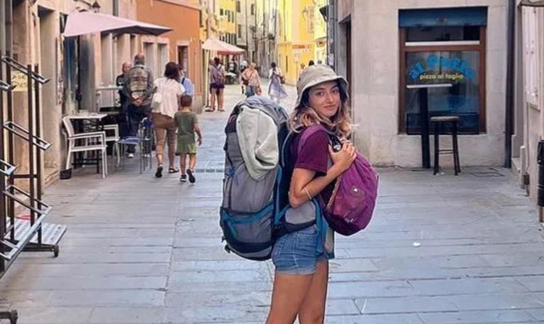 Young woman travels world without money