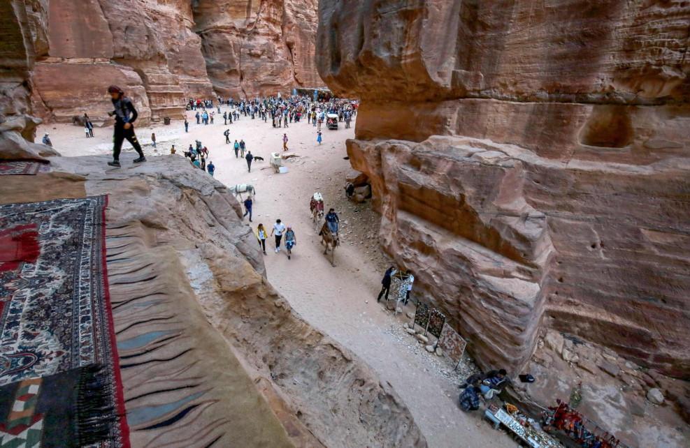 Tourists surge back to Jordan’s desert marvel Petra